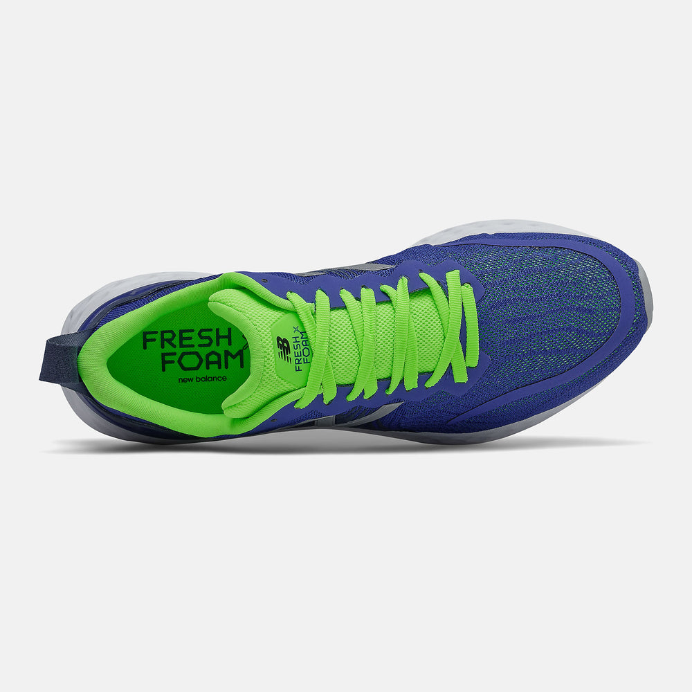 Fresh Foam Tempo | New Balance Shoes Team Royal/Energy Lime - Men
