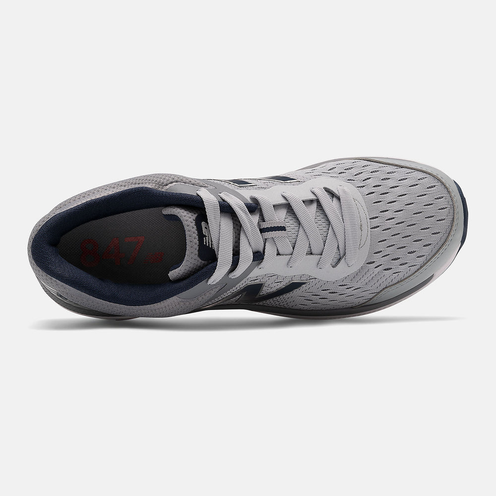 847v4 | New Balance Shoes Silver Mink/Gunmetal - Men