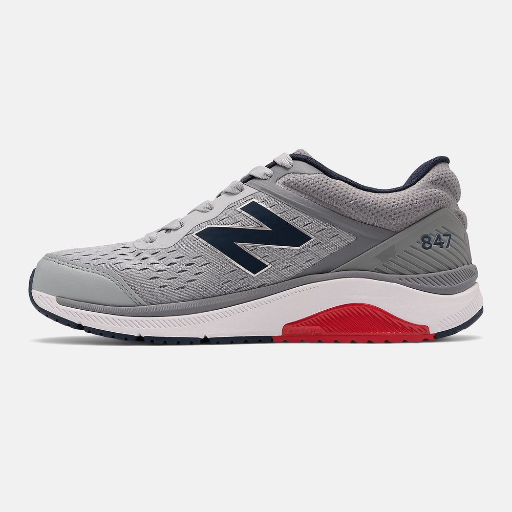 847v4 | New Balance Shoes Silver Mink/Gunmetal - Men