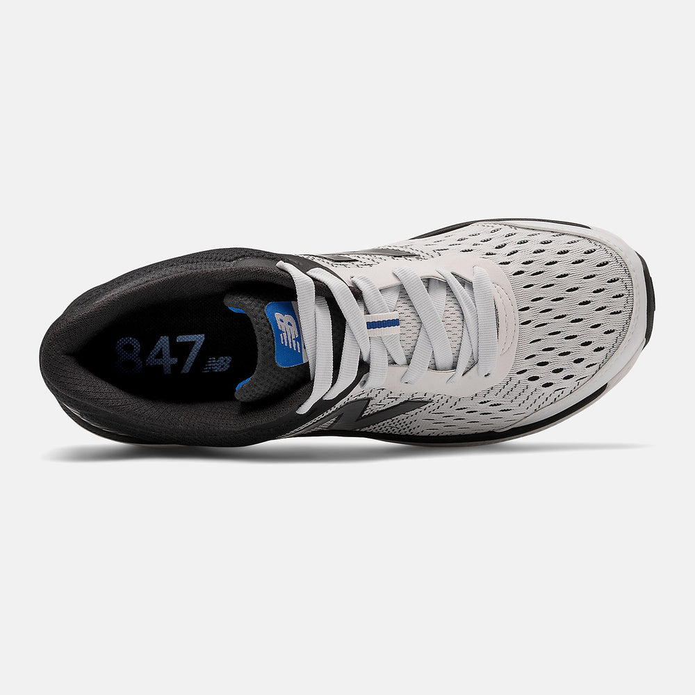 847v4 | New Balance Shoes Arctic Fox/Black and Team Royal - Men