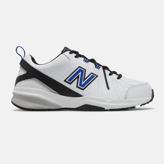 608v5 | New Balance Shoes White/Team Royal and Black - Men
