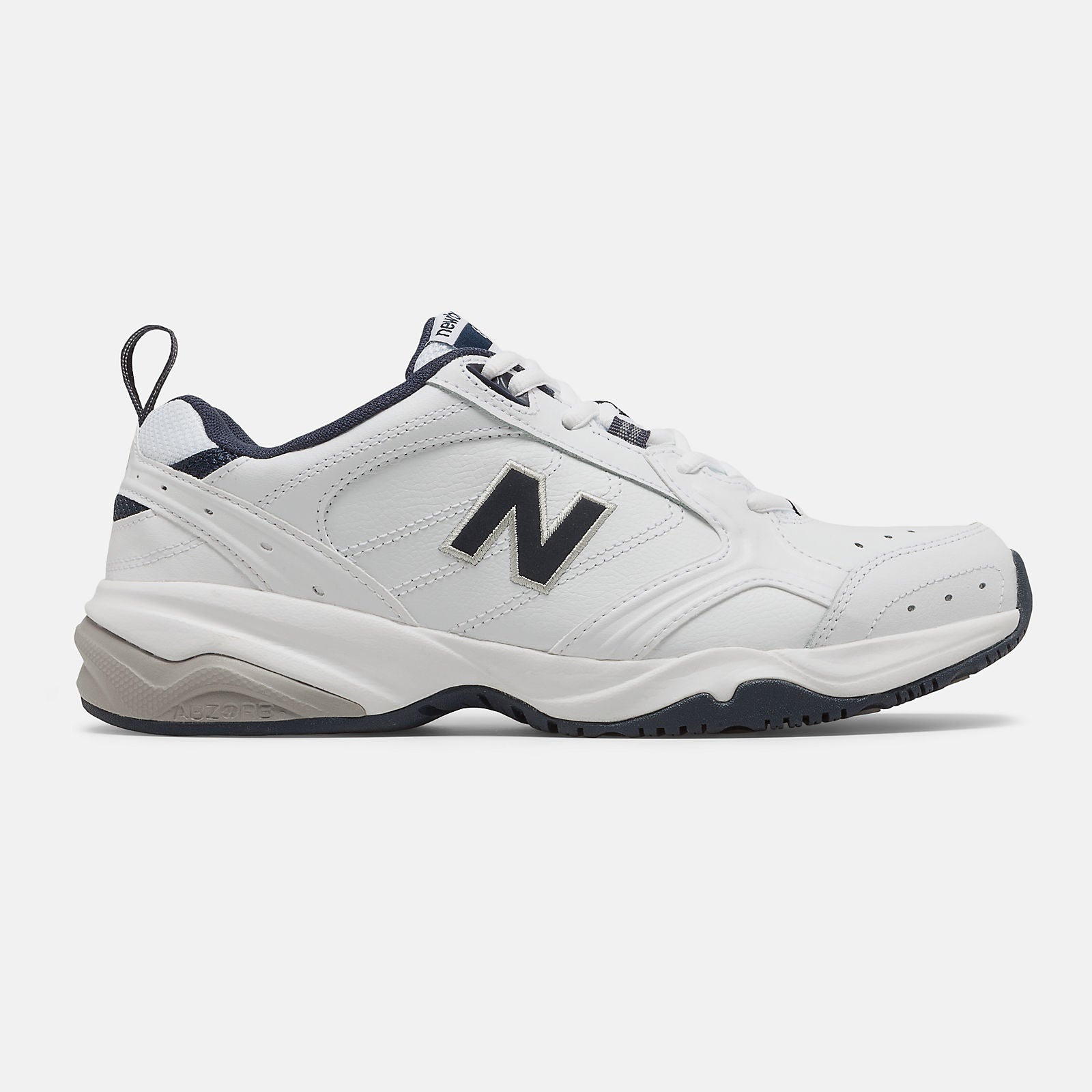 Men 624 | New Balance Shoes White/Navy - Men