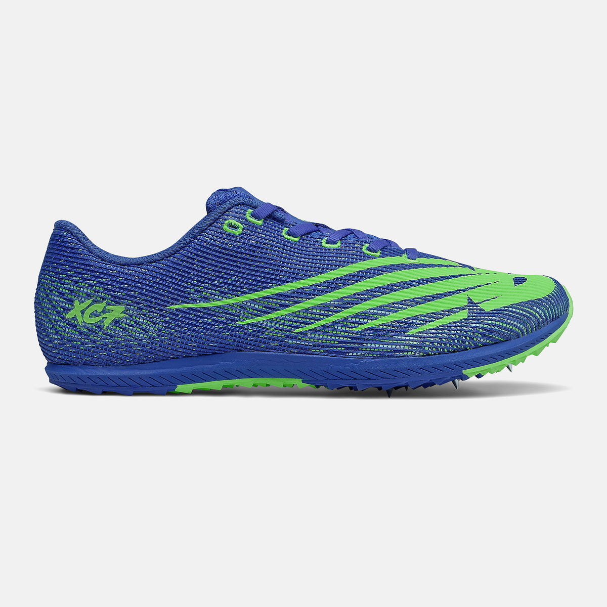 XC Seven v3 | New Balance Shoes Cobalt Blue/Lime Green - Men