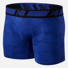 NB Dry 6 Inch Boxer Brief 2 Pack | New Balance Accessories Black/Team Royal - Men