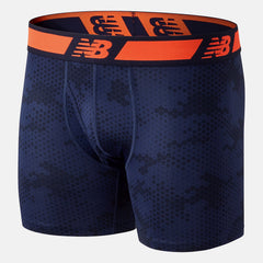 NB Dry 6 Inch Boxer Brief 2 Pack | New Balance Accessories Pigment/Pigment Print - Men