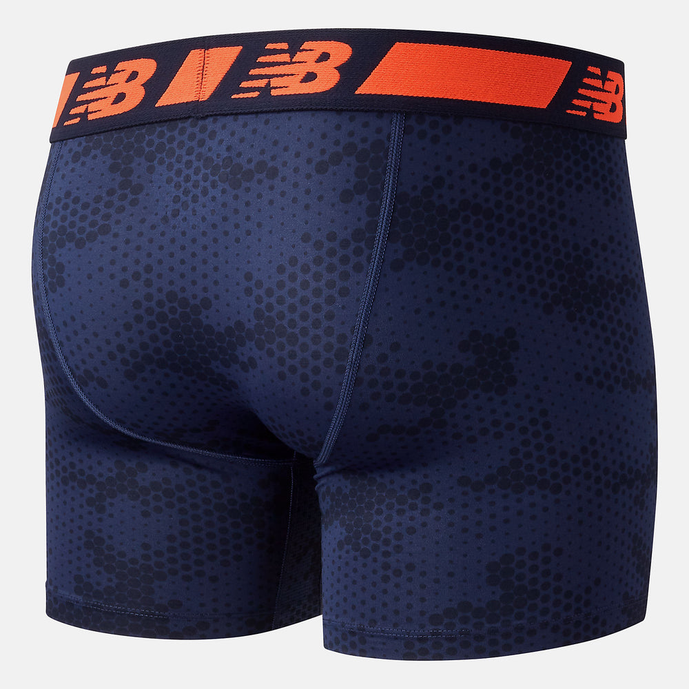 NB Dry 6 Inch Boxer Brief 2 Pack | New Balance Accessories Pigment/Pigment Print - Men