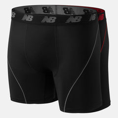 Men Ice 2.0 6 Inch Boxer 2PK | New Balance Accessories Black - Men