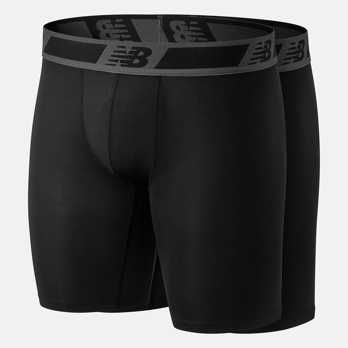 Men Dry/Fresh 9 Inch Brief 2 Pack | New Balance Accessories Black - Men
