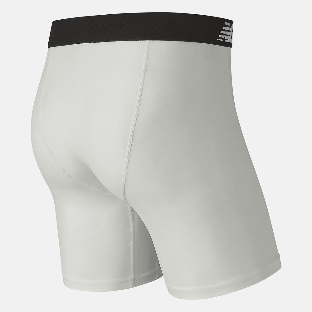 M 6" Ultra Boxer Brief | New Balance Accessories White - Men