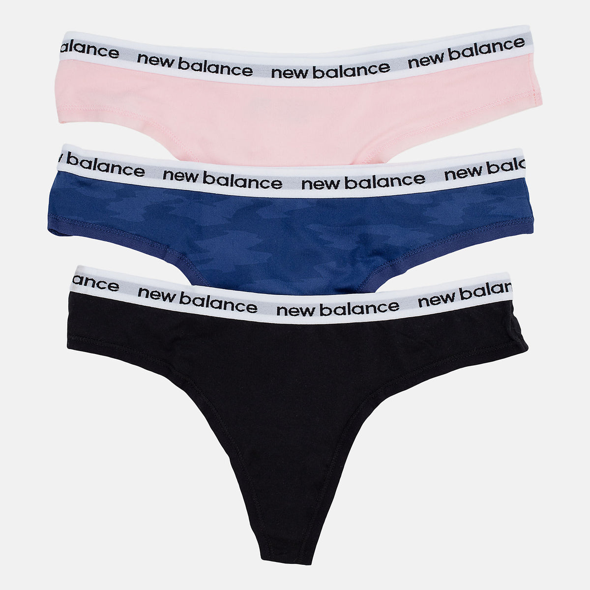 Eversoft Thong 3 Pack | New Balance Accessories Black - Women