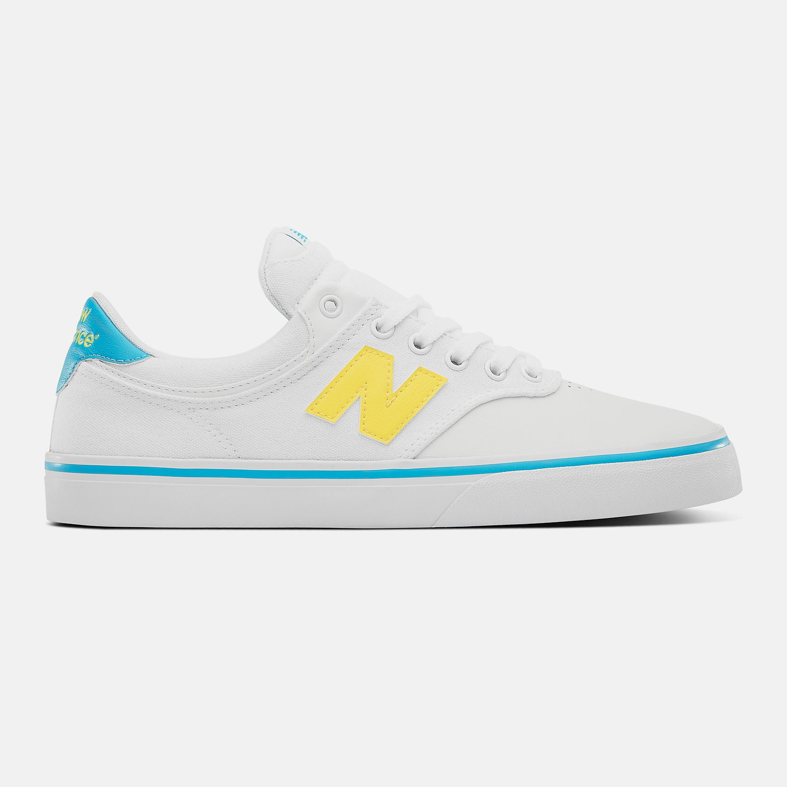 Numeric 255 | New Balance Shoes White/Yellow - Women/Men