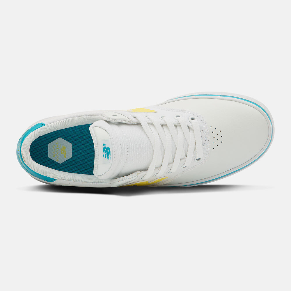 Numeric 255 | New Balance Shoes White/Yellow - Women/Men