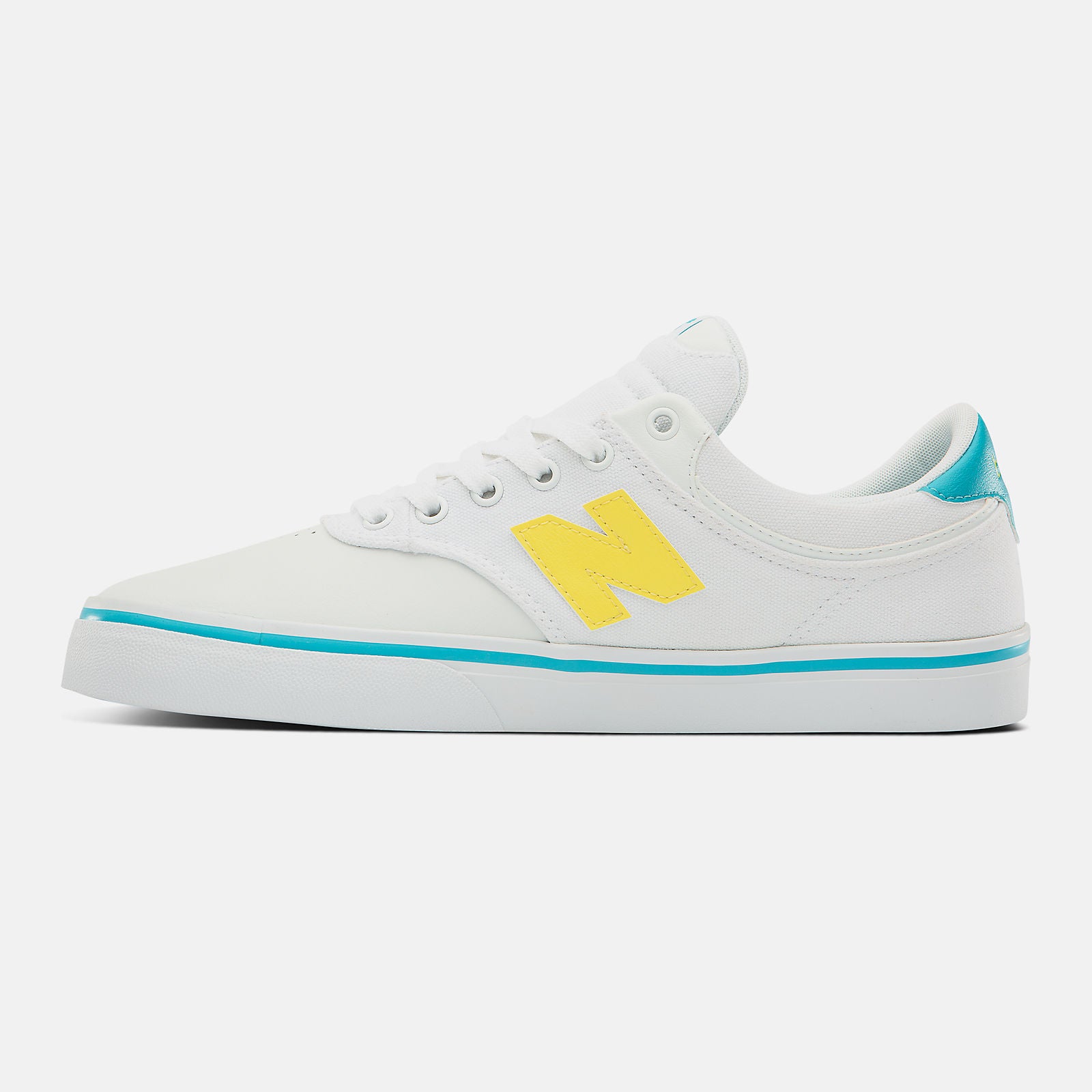 Numeric 255 | New Balance Shoes White/Yellow - Women/Men