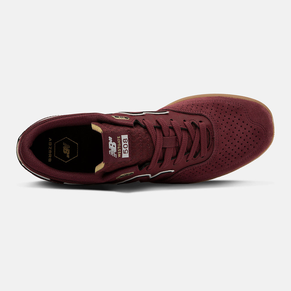 New Balance Numeric NM508 | New Balance Shoes Burgundy/White - Women/Men