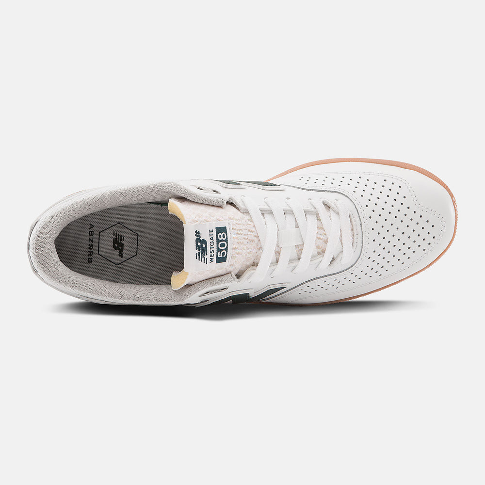 NM508 | New Balance Shoes White/Teal - Women/Men