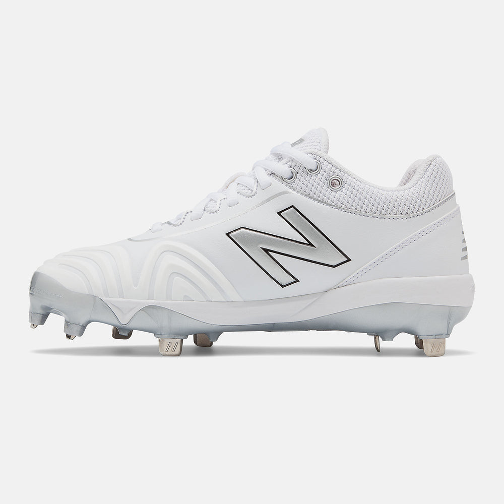 Fuse v2 Low Cut Metal | New Balance Shoes White/Silver - Women
