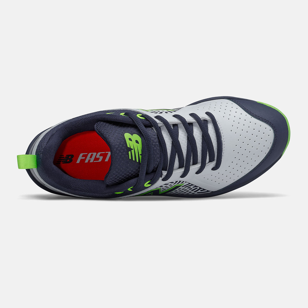 Fresh Foam Velo v2 Molded | New Balance Shoes Team Navy/Lime Green and White - Women