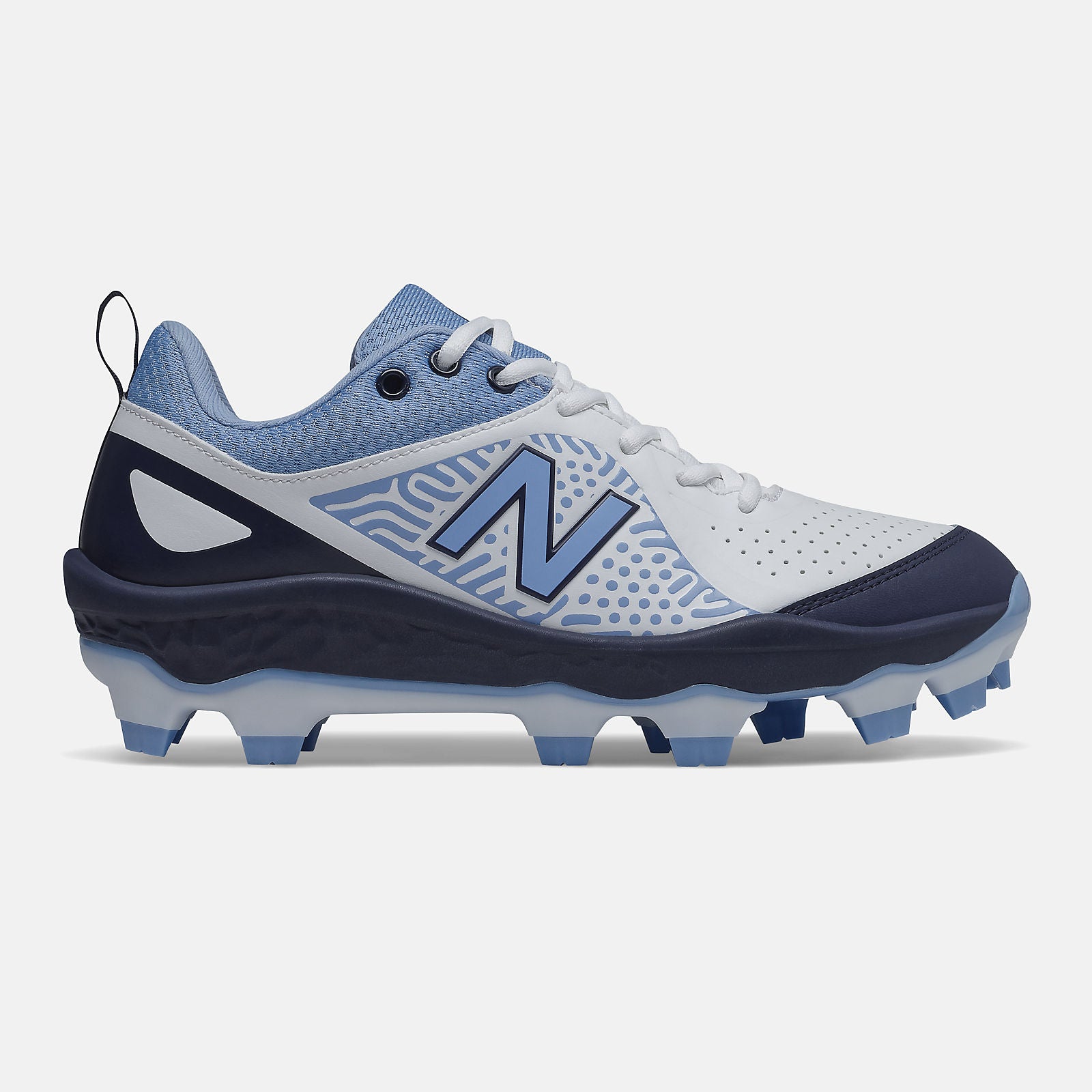 Fresh Foam Velo v2 Molded | New Balance Shoes Navy/Team Carolina and White - Women