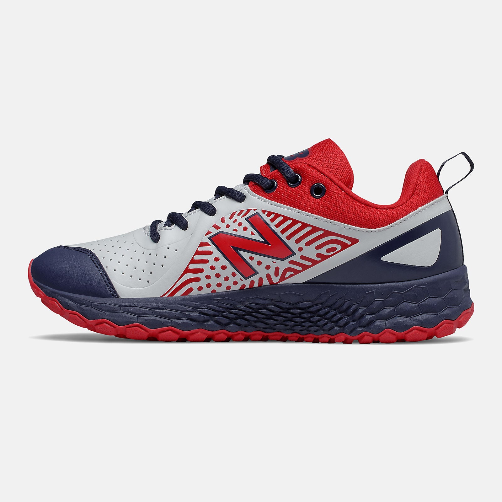 Fresh Foam Velo v2 Turf | New Balance Shoes Red/White and Navy - Women