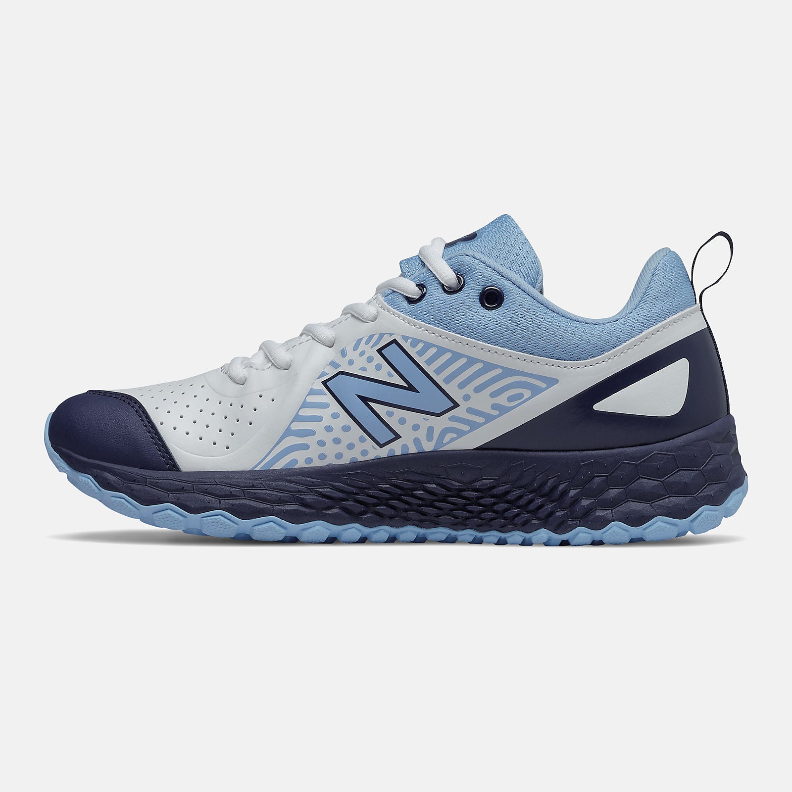 Fresh Foam Velo v2 Turf | New Balance Shoes Navy/Team Carolina and White - Women