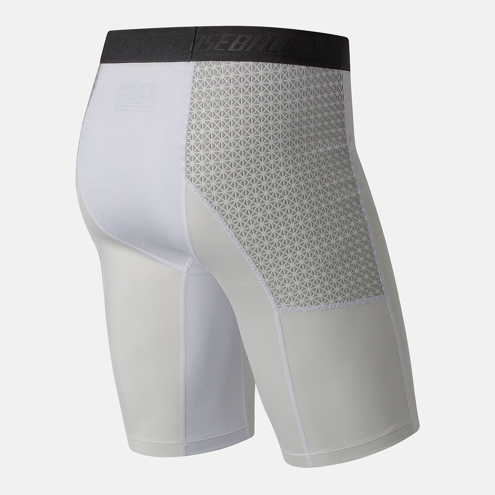4040 Compression Slider Short | New Balance Clothing White - Men