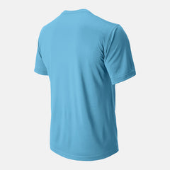 Short Sleeve Tech Tee | New Balance Clothing Columbia Blue - Men