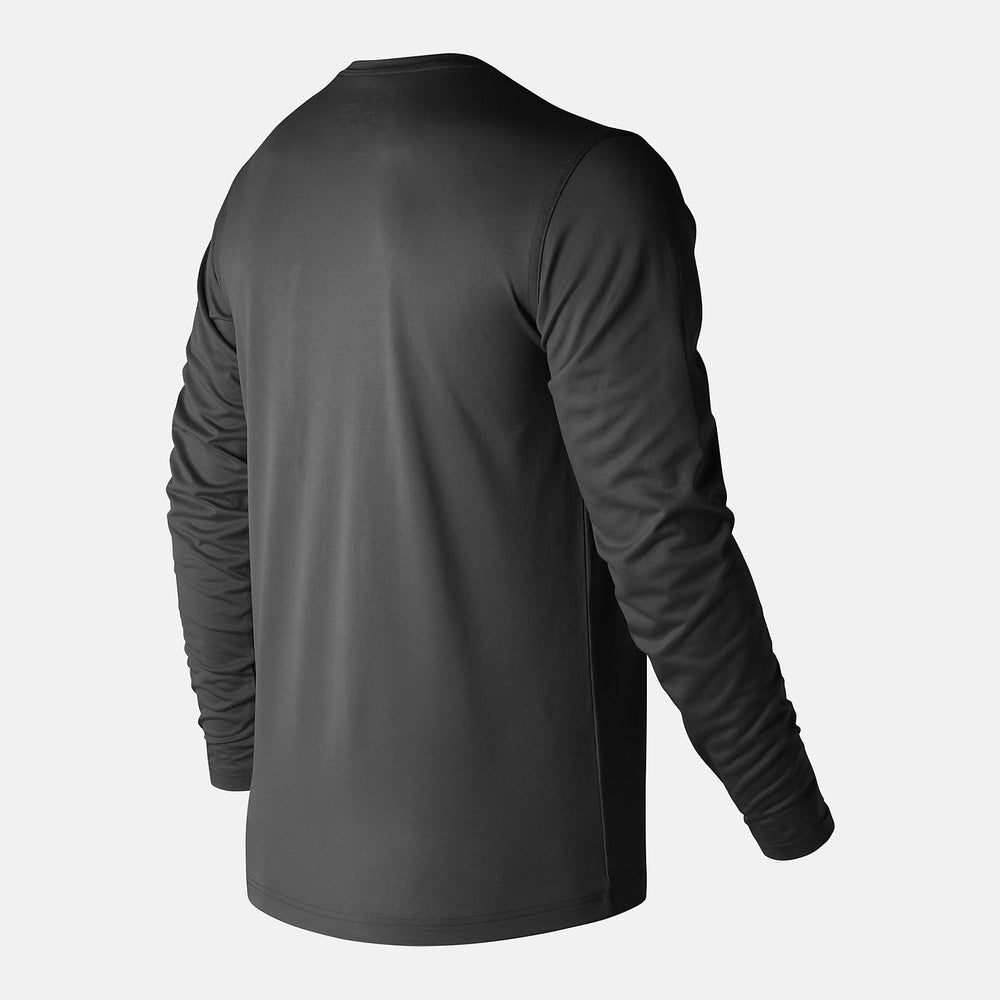 LS Tech Baseball Tee | New Balance Clothing Team Black - Men
