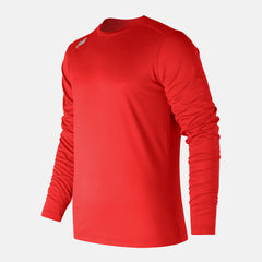 LS Tech Baseball Tee | New Balance Clothing Team Red - Men