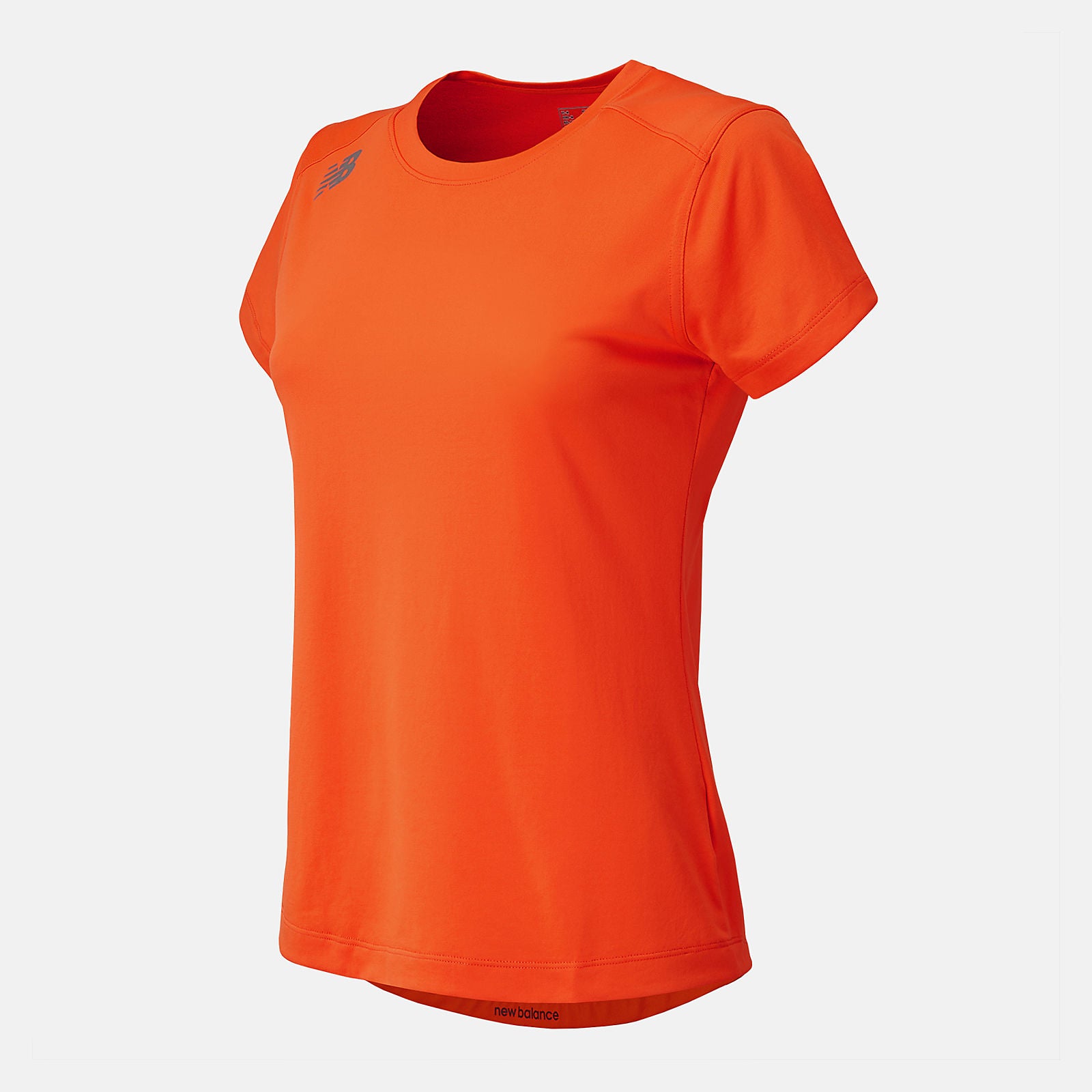 NB Short Sleeve Tech Tee | New Balance Clothing Team Orange - Women