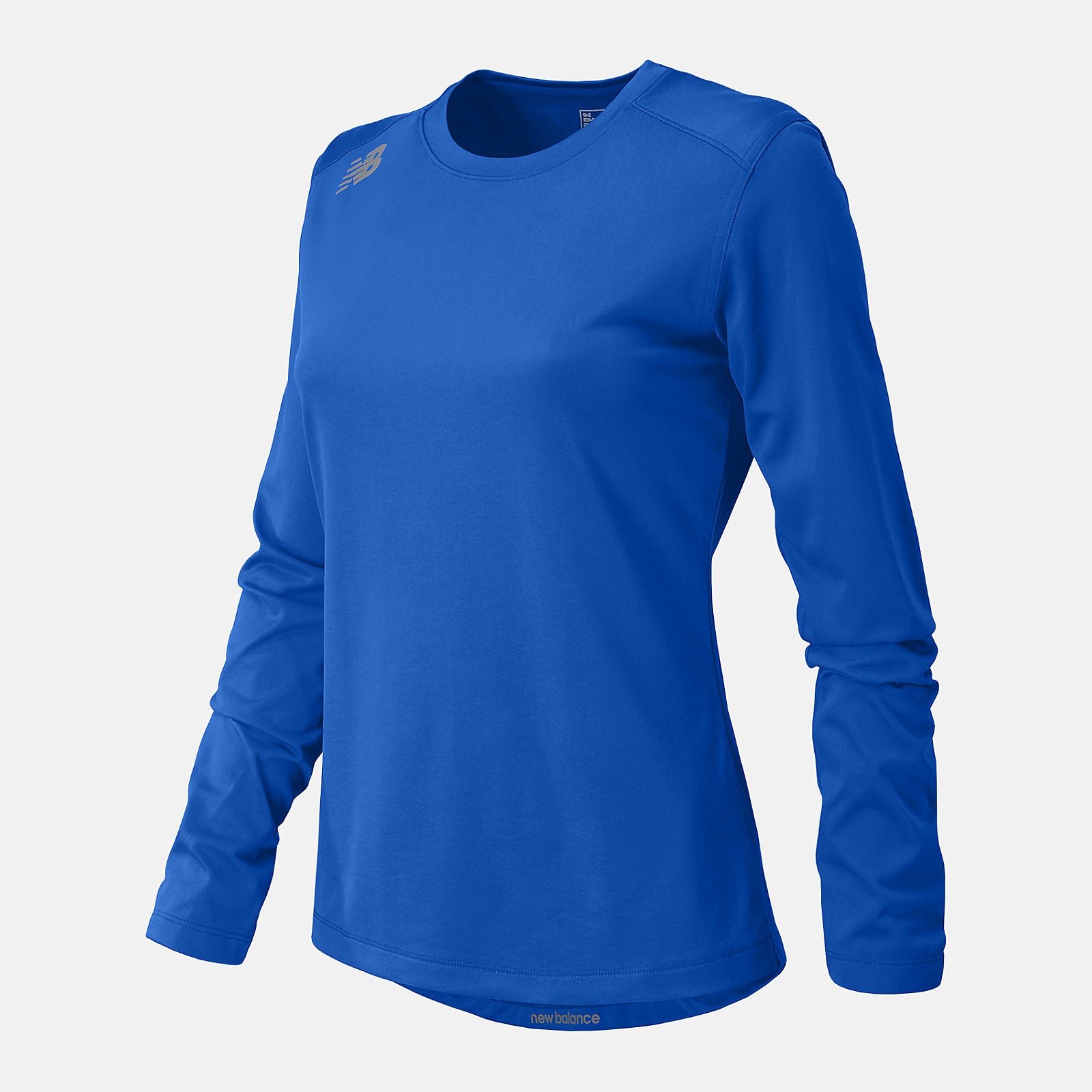 NB Long Sleeve Tech Tee | New Balance Clothing Team Royal - Women
