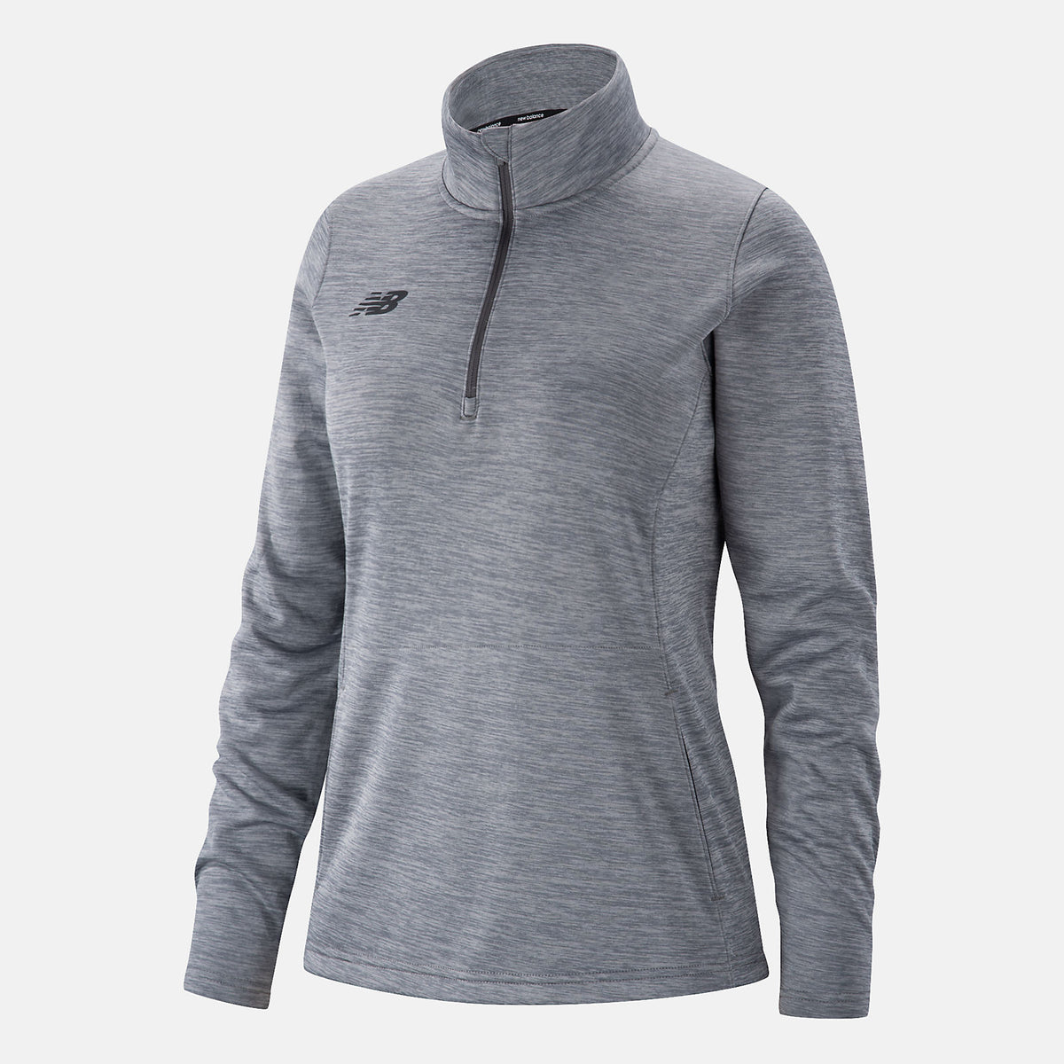 Women Thermal Half Zip | New Balance Clothing Med Heather Grey - Women
