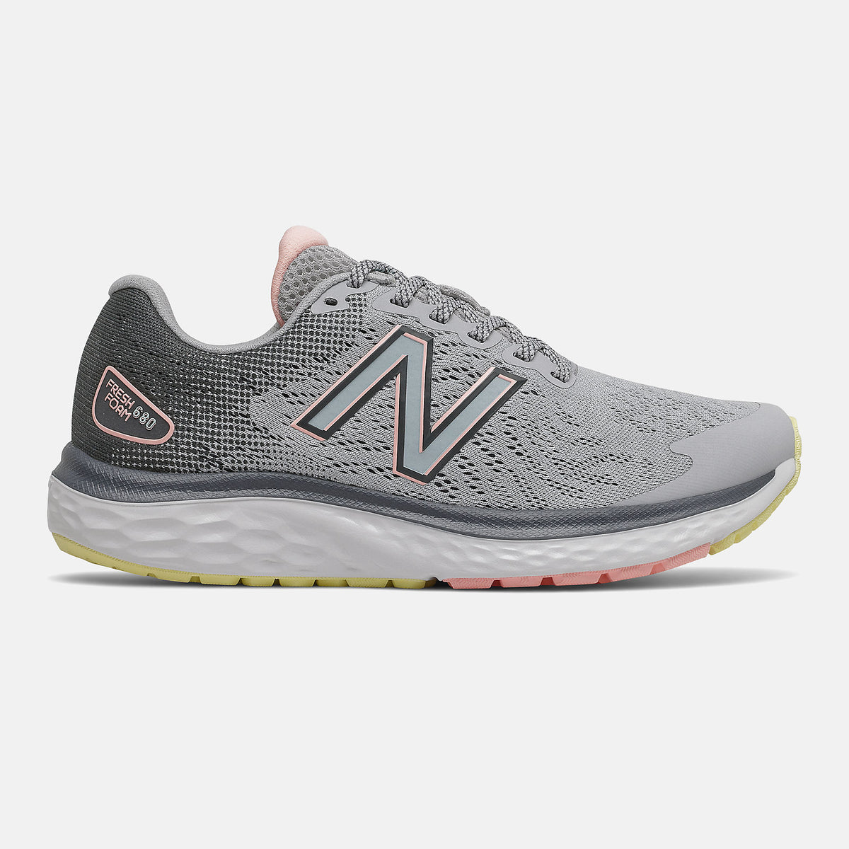 Fresh Foam 680v7 | New Balance Shoes Silver/Thunder - Women