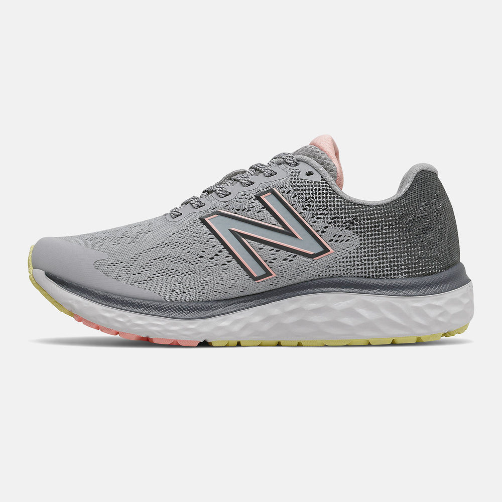 Fresh Foam 680v7 | New Balance Shoes Silver/Thunder - Women