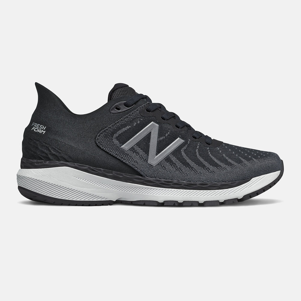 Fresh Foam 860v11 | New Balance Shoes Black/White and Lead - Women