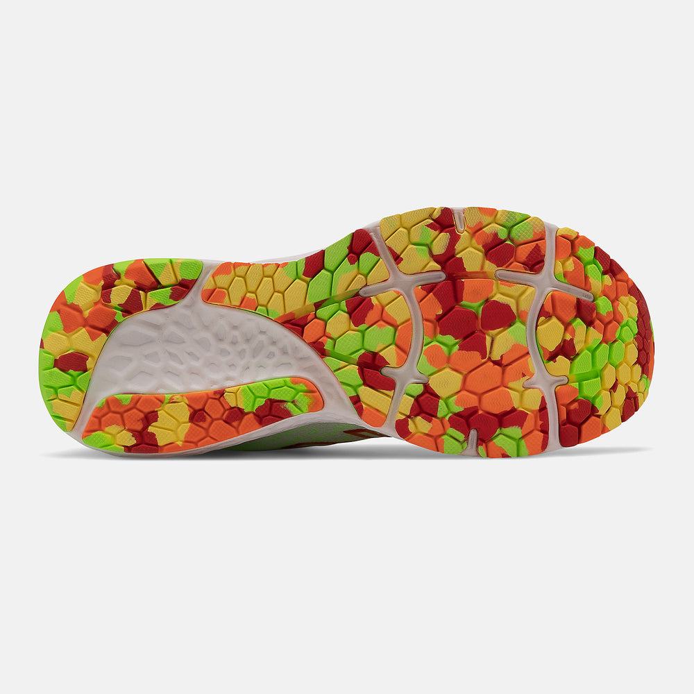 Fresh Foam 880v11 | New Balance Shoes White/Energy Lime - Women