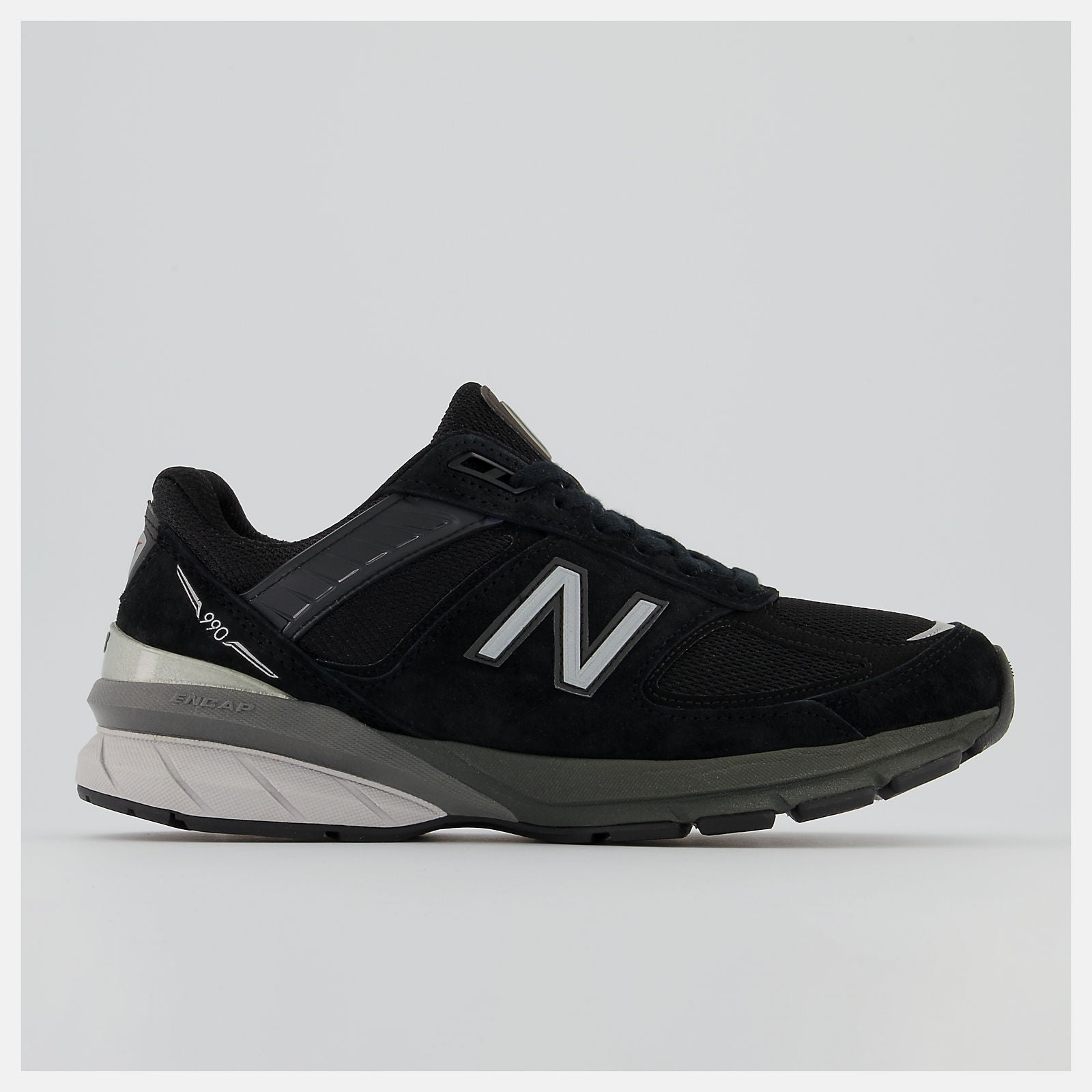 Made in US 990v5 | New Balance Shoes Black/Silver - Women