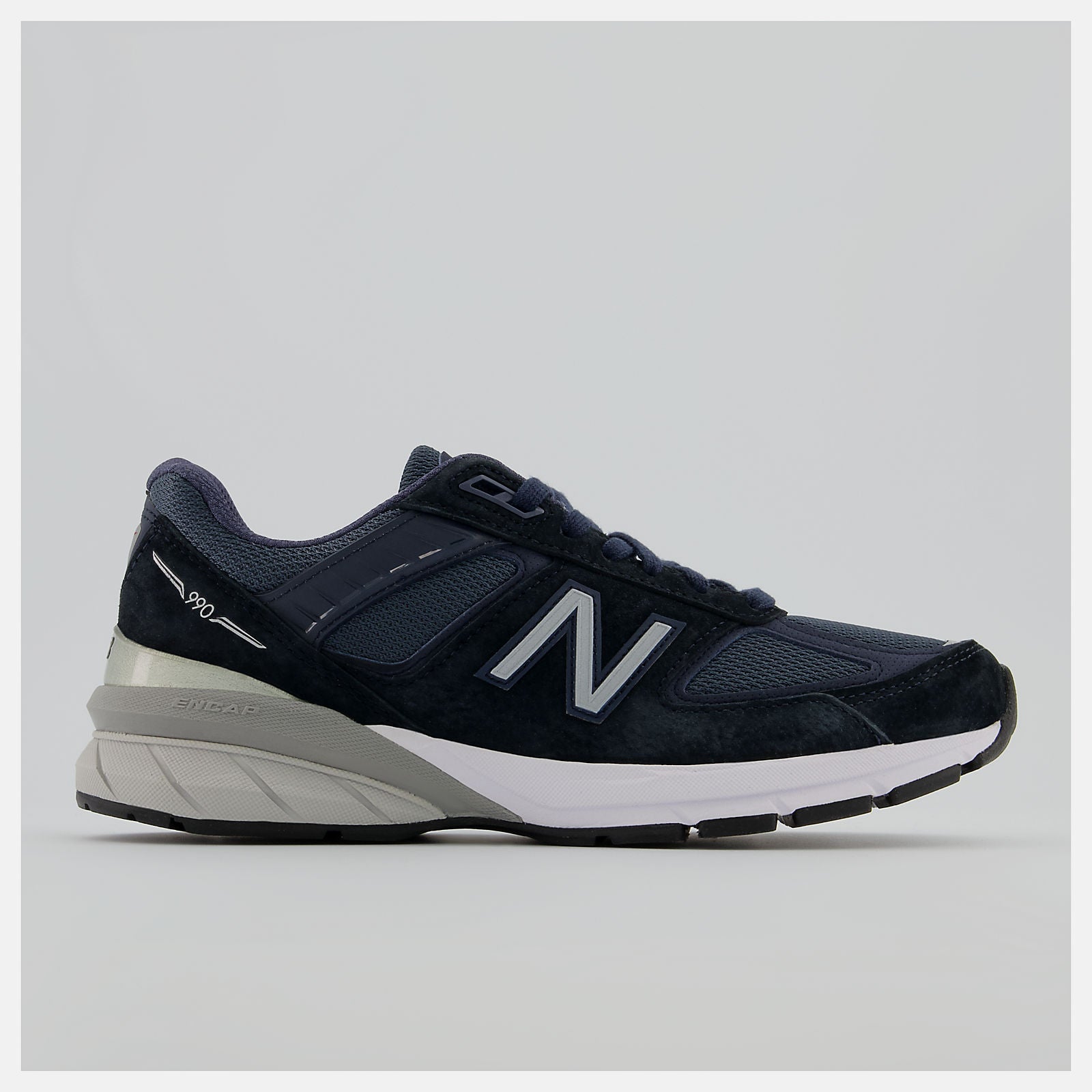 Made in US 990v5 | New Balance Shoes Navy/Silver - Women
