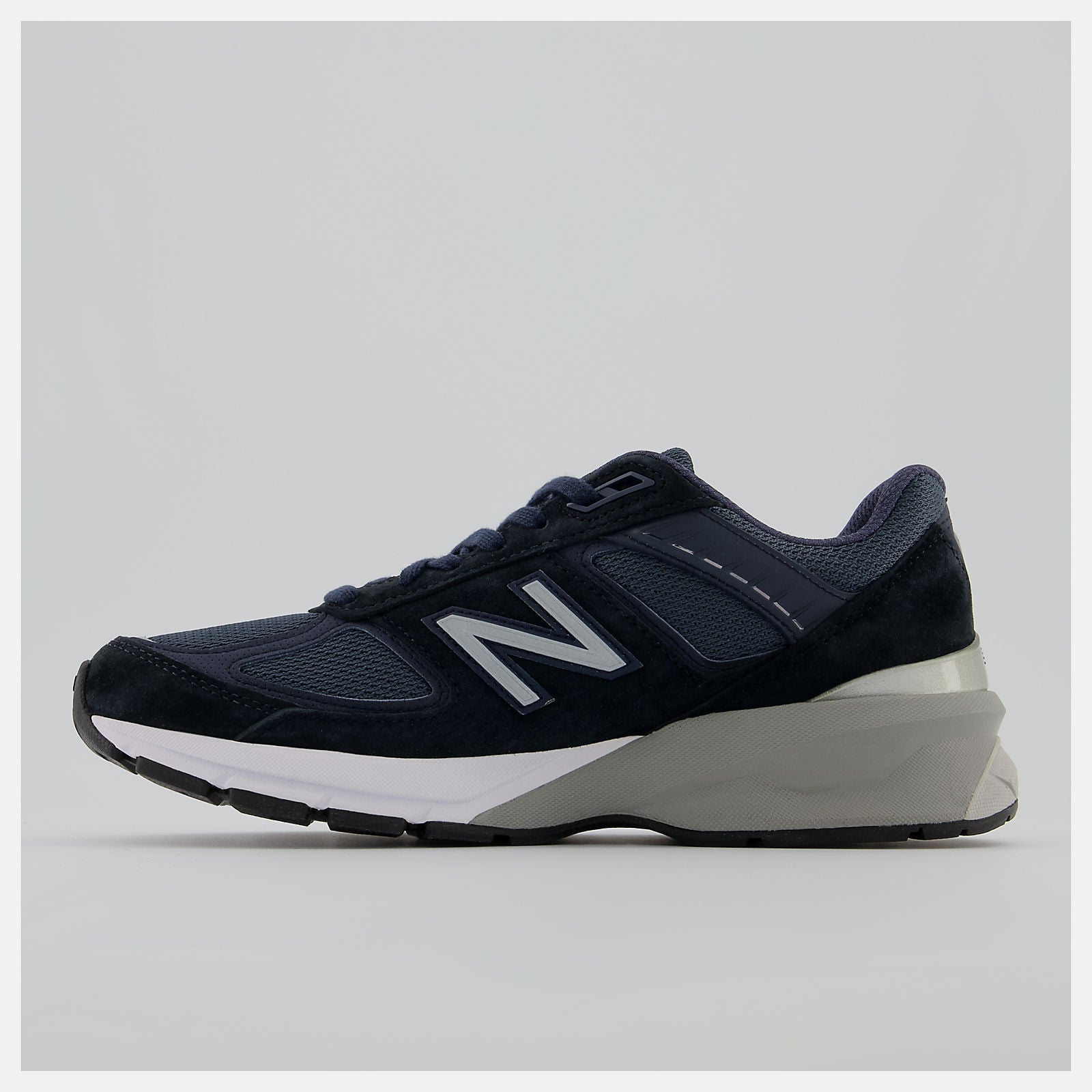 Made in US 990v5 | New Balance Shoes Navy/Silver - Women
