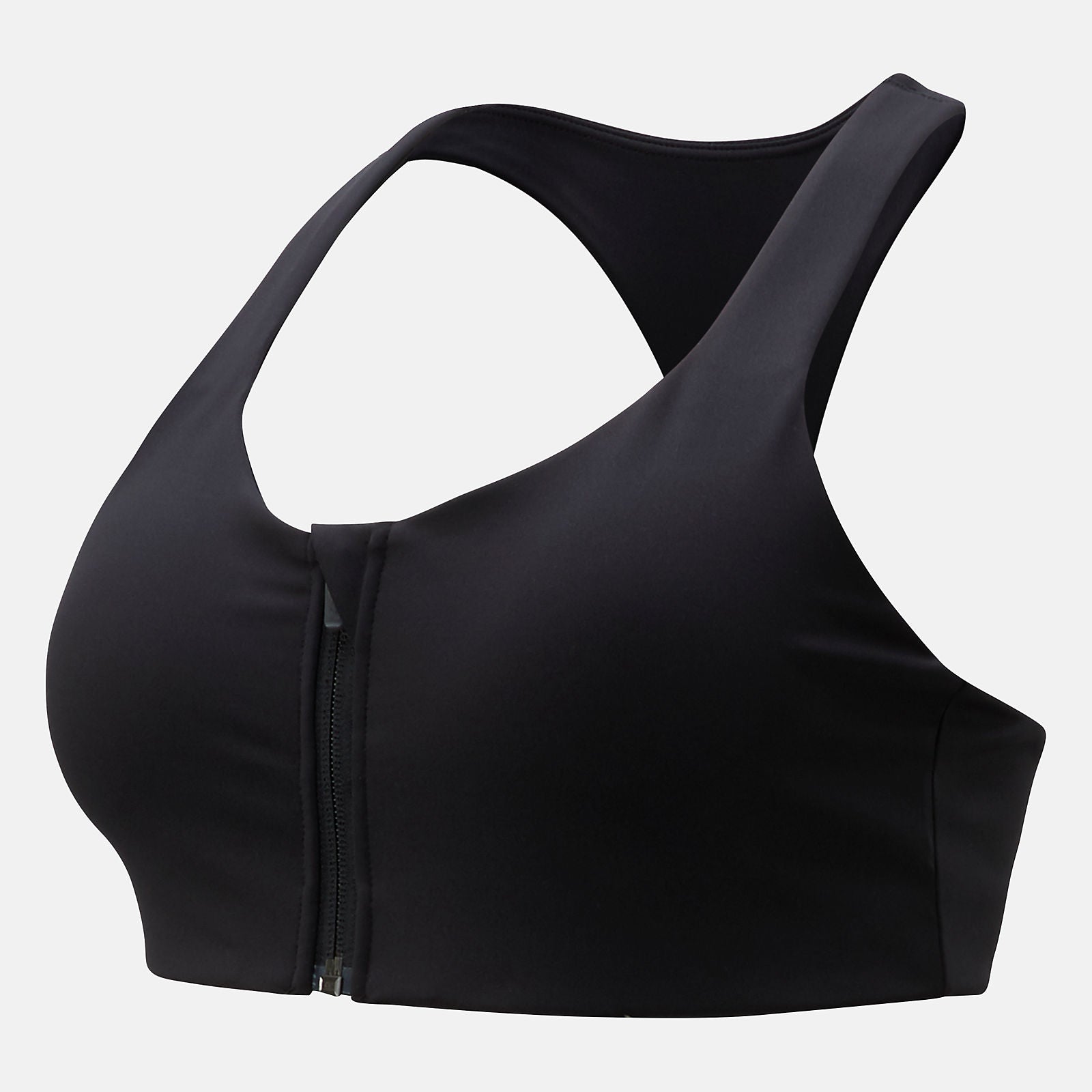 NB Power X Zip Front Bra | New Balance Clothing Black - Women