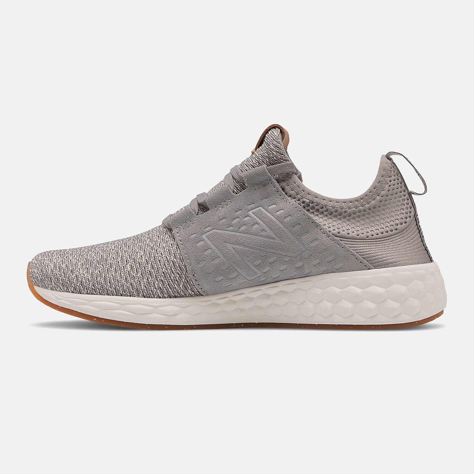 Fresh Foam Cruzv1 Reissue | New Balance Shoes Team Away Grey/Angora and Sea Salt - Women