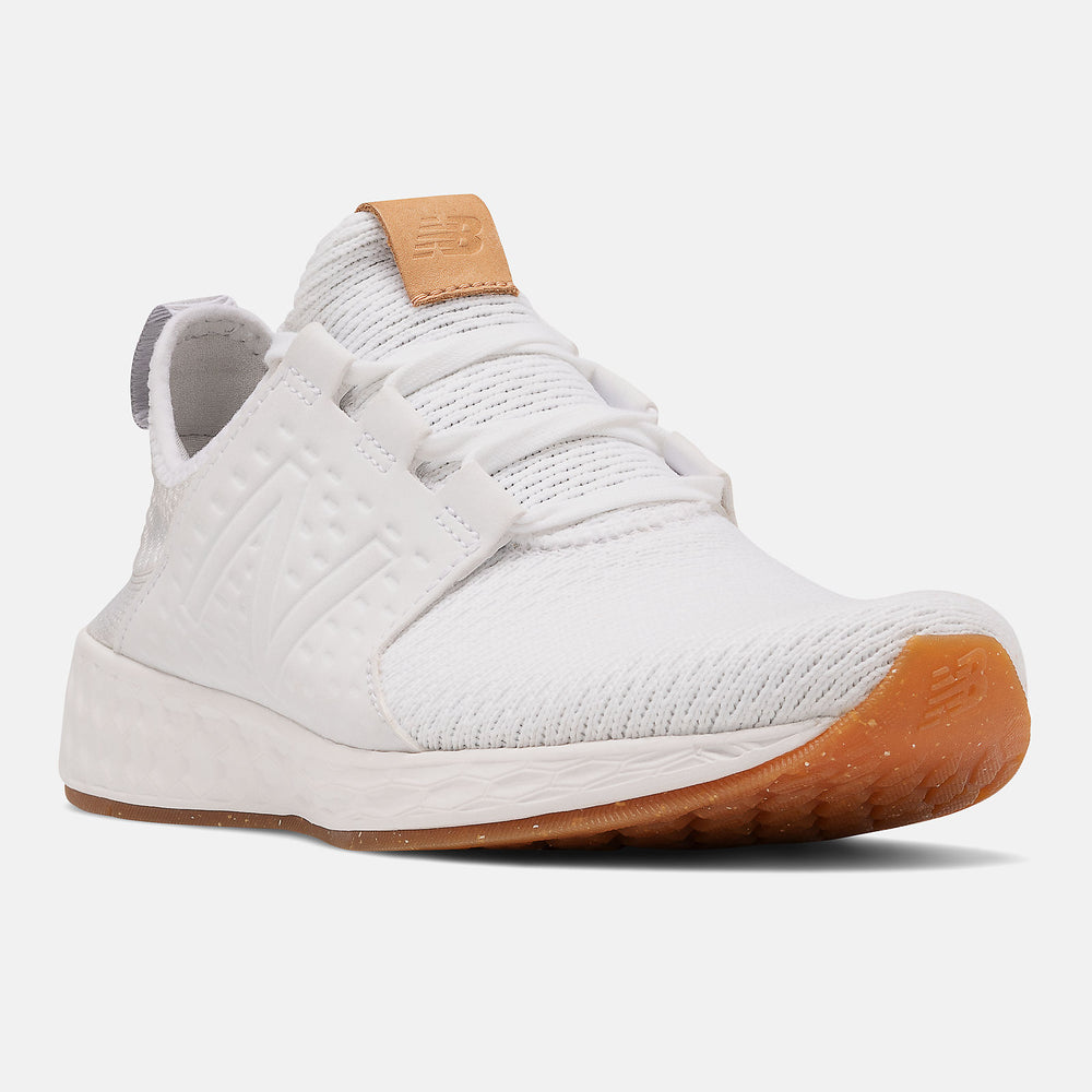 Fresh Foam Cruzv1 Reissue | New Balance Shoes Munsell White/Silver Mink - Women
