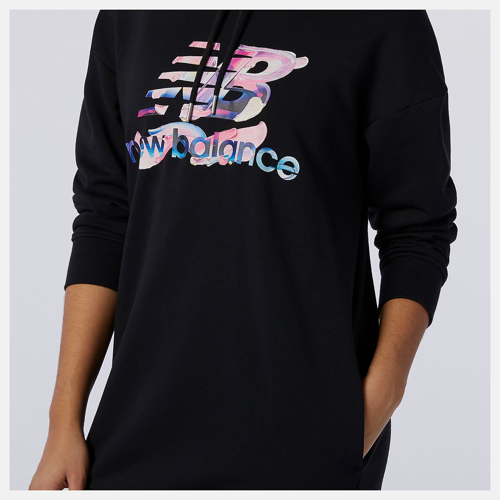 NB Athletics Erin Loree Hoodie Dress | New Balance Clothing Black - Women