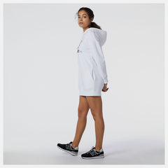 NB Athletics Erin Loree Hoodie Dress | New Balance Clothing White - Women