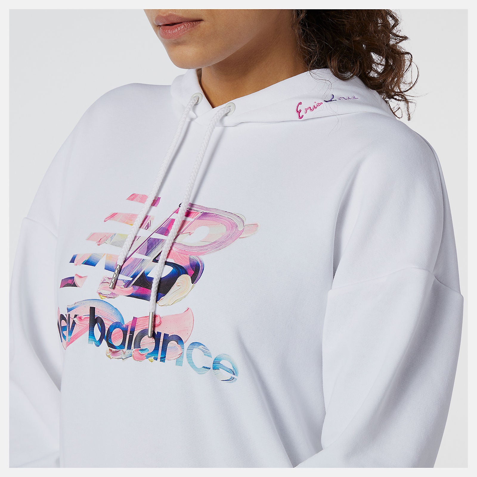 NB Athletics Erin Loree Hoodie Dress | New Balance Clothing White - Women