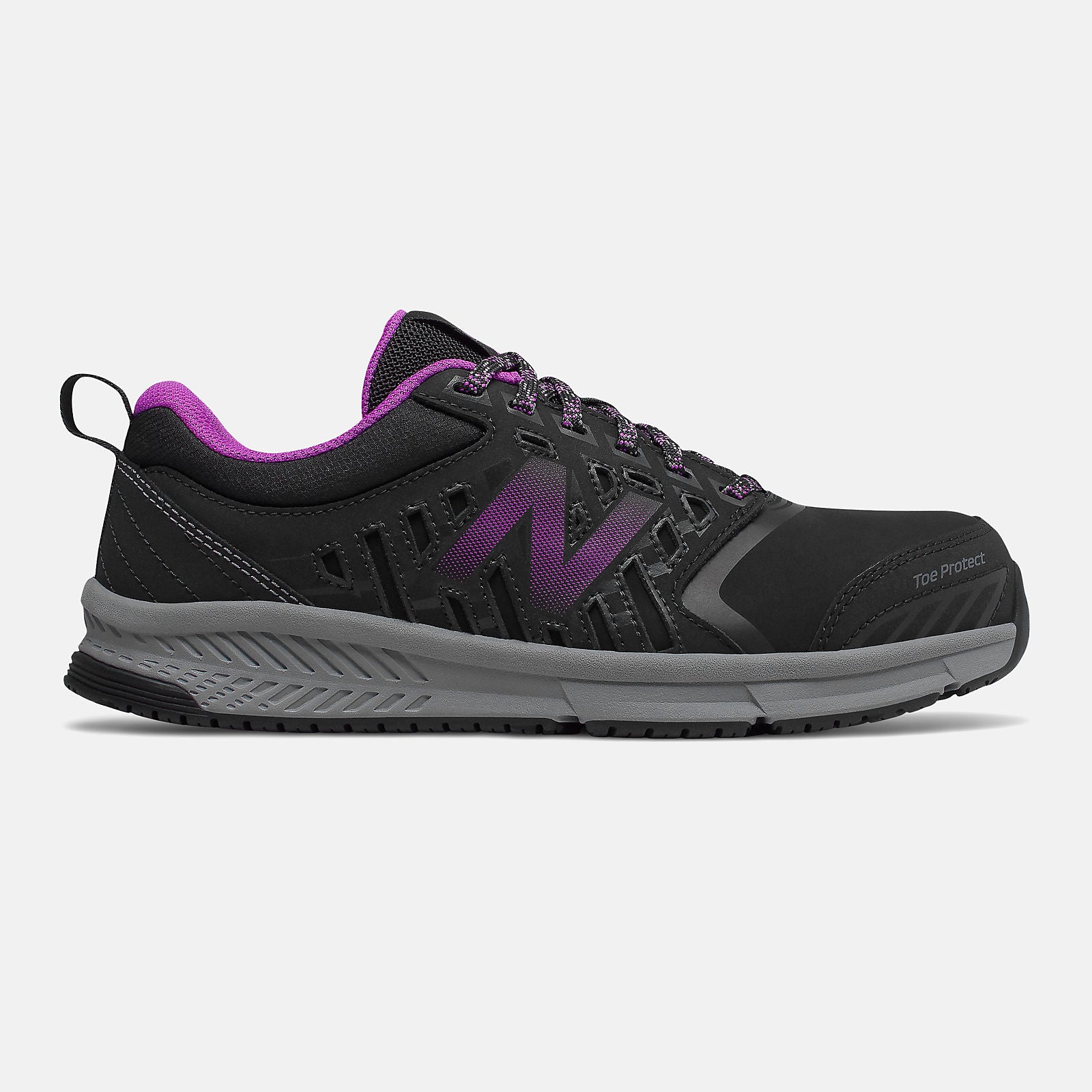 412 Alloy Toe | New Balance Shoes Black/Purple - Women