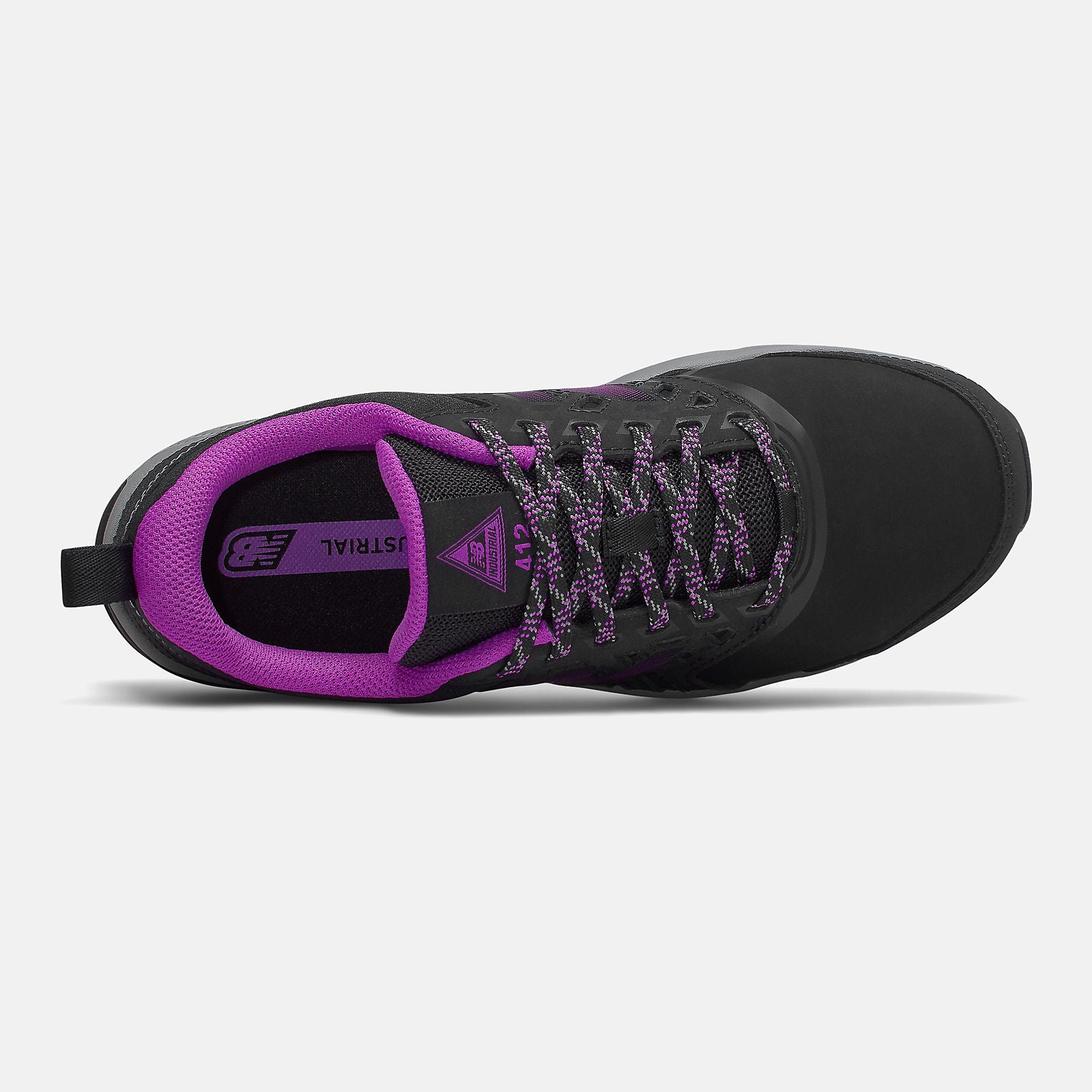 412 Alloy Toe | New Balance Shoes Black/Purple - Women