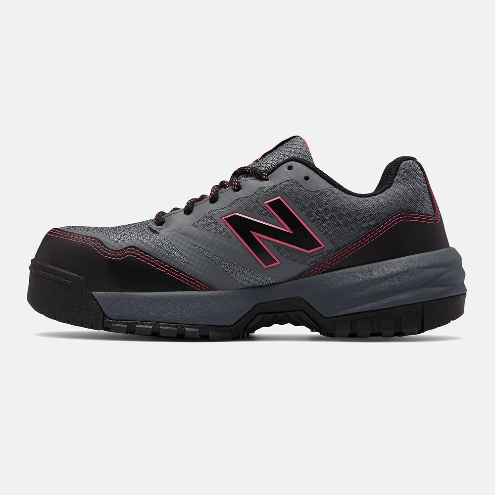 Composite Toe 589 | New Balance Shoes Grey/Pink - Women