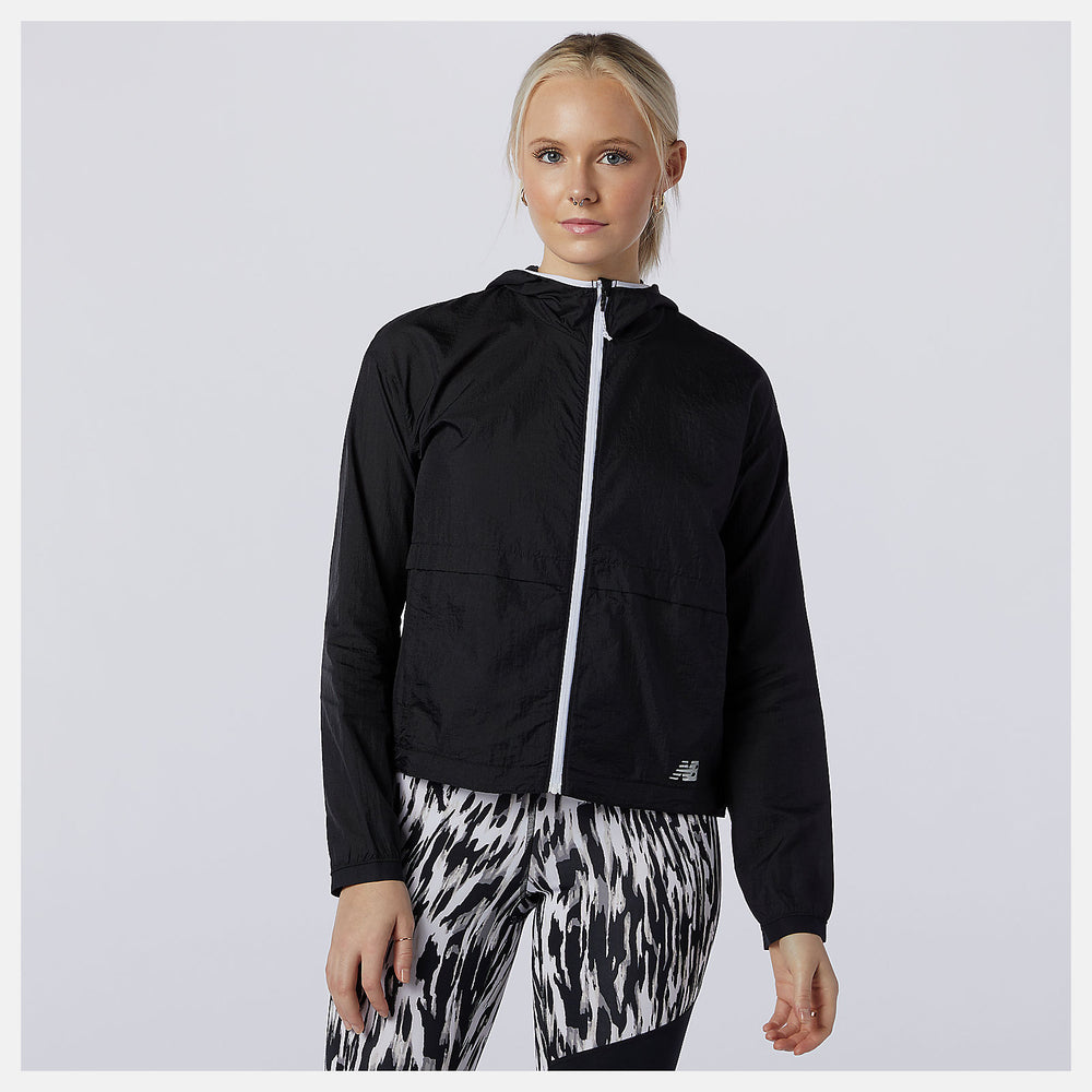 Impact Run Light Pack Jacket | New Balance Clothing Black - Women