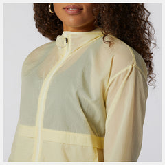 Impact Run Light Pack Jacket | New Balance Clothing Clear Yellow - Women