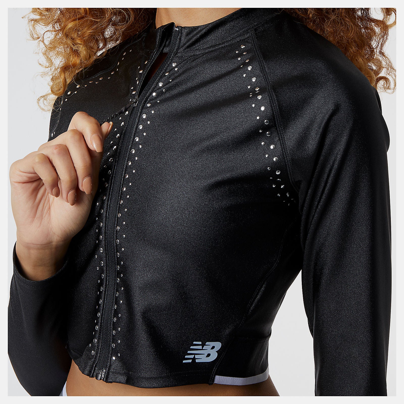 Syd Crop Jacket | New Balance Clothing Black - Women